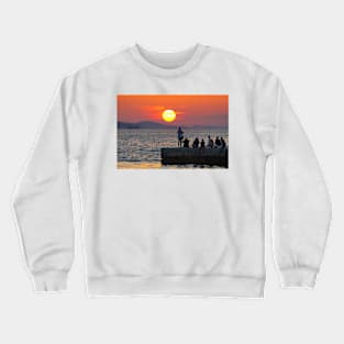 Zadar sunset Crewneck Sweatshirt